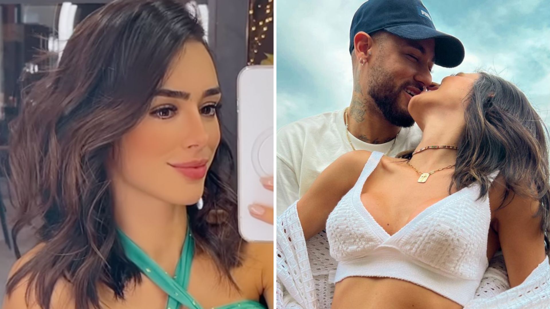 Namorada de Neymar se irrita com boatos sobre sua gravidez: “Não foi o caso”