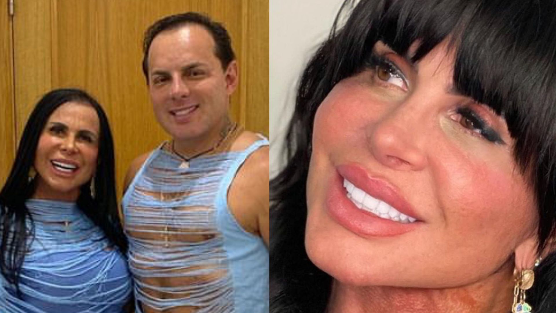 Gay? Gretchen dá resposta inesperada ao ter sexualidade do marido questionada:”E se fosse?”