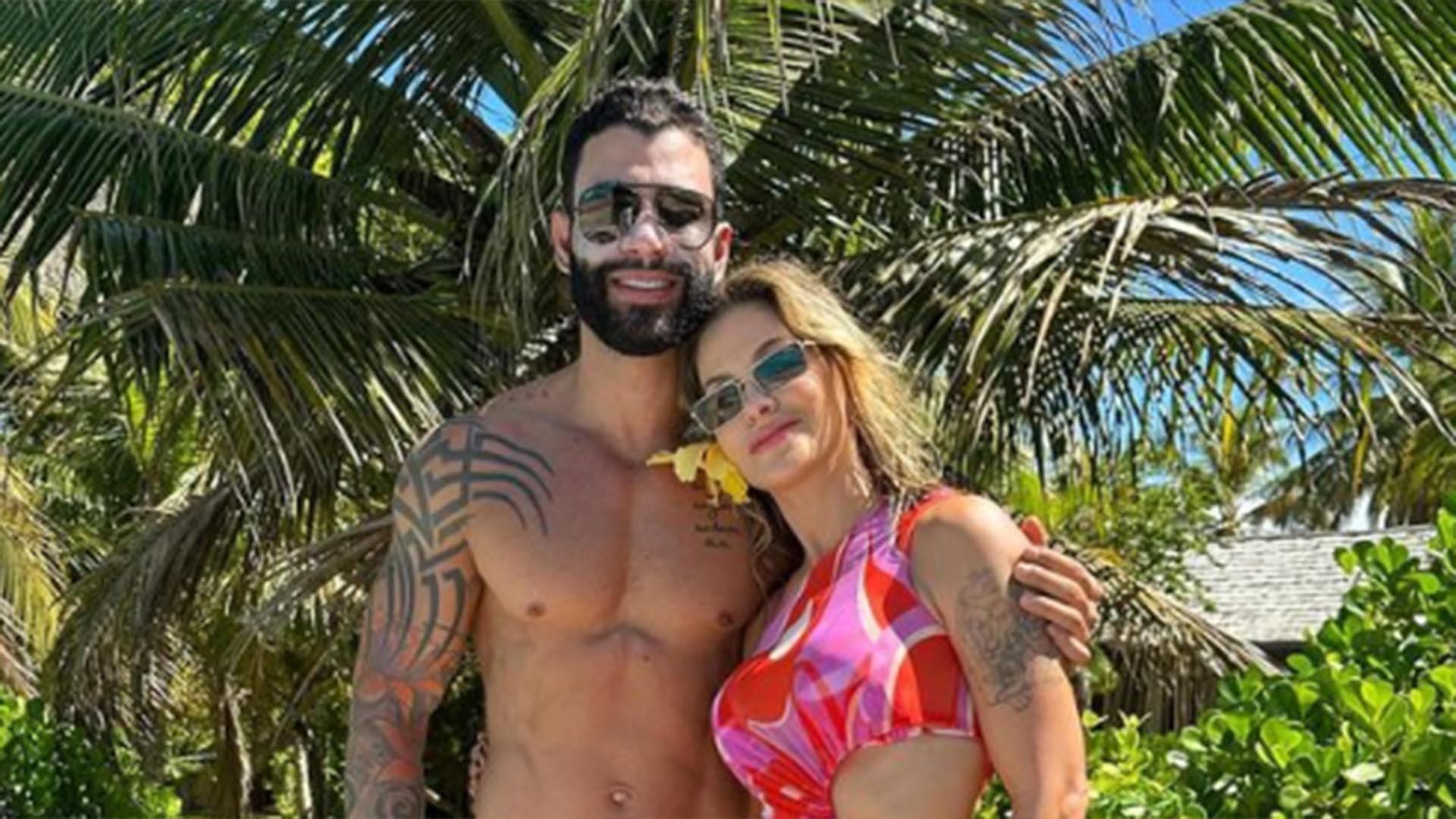 Andressa Suita revela procedimento estético que Gusttavo Lima faz no corpo