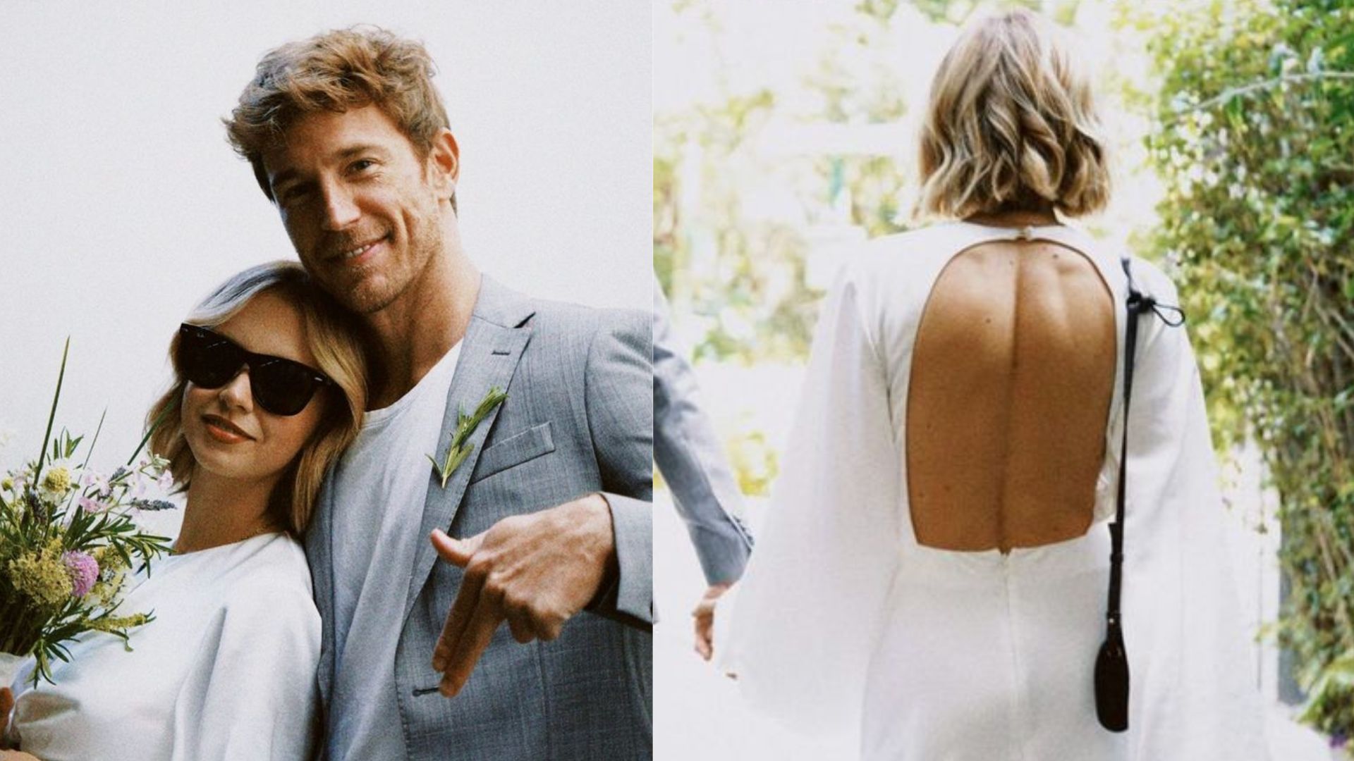 Isabella Scherer oficializa seu casamento em cerimônia intimista no civil