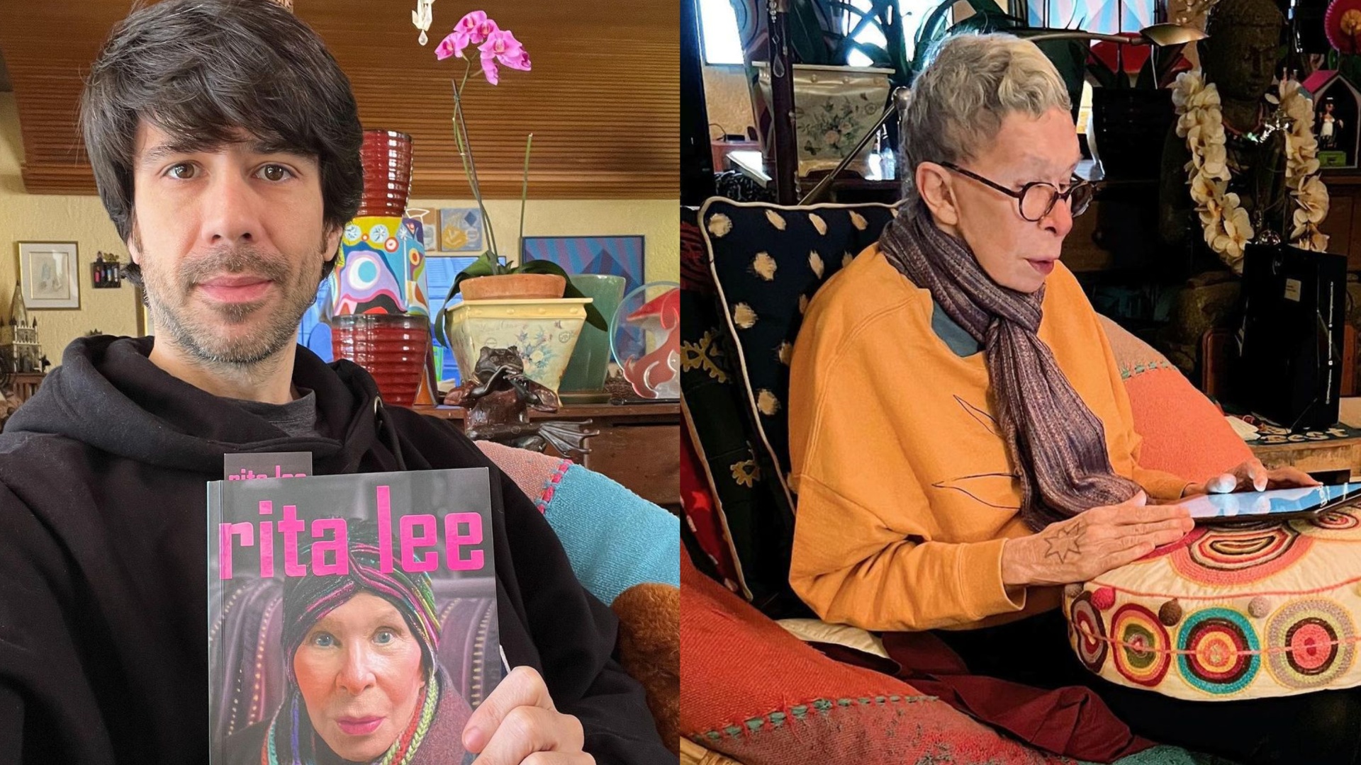 Filho de Rita Lee retorna à casa da mãe e faz longo desabafo: ”Sensação de vazio”