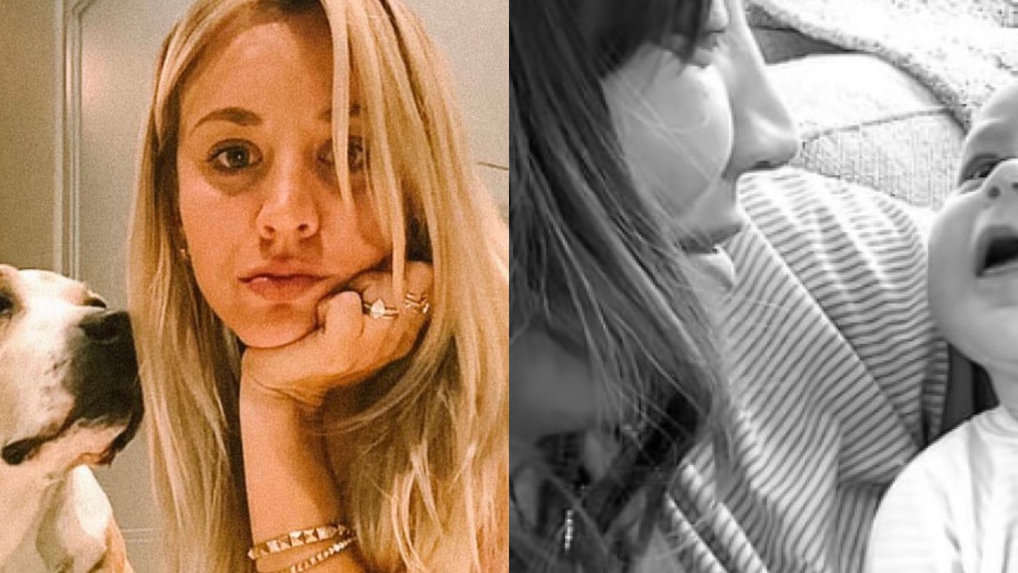 Kaley Cuoco, atriz da série ‘The Big Bang Theory’, encanta fãs com foto da filha bebê