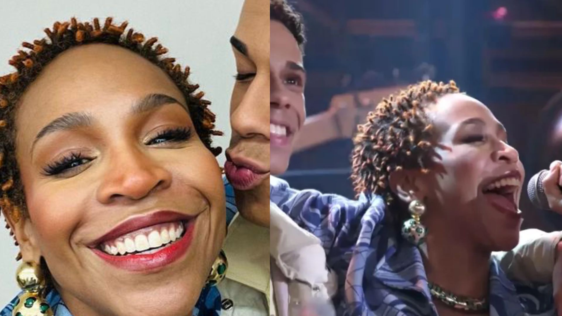 Filho de Karol Conká se apresenta ao lado da mãe pela primeira vez