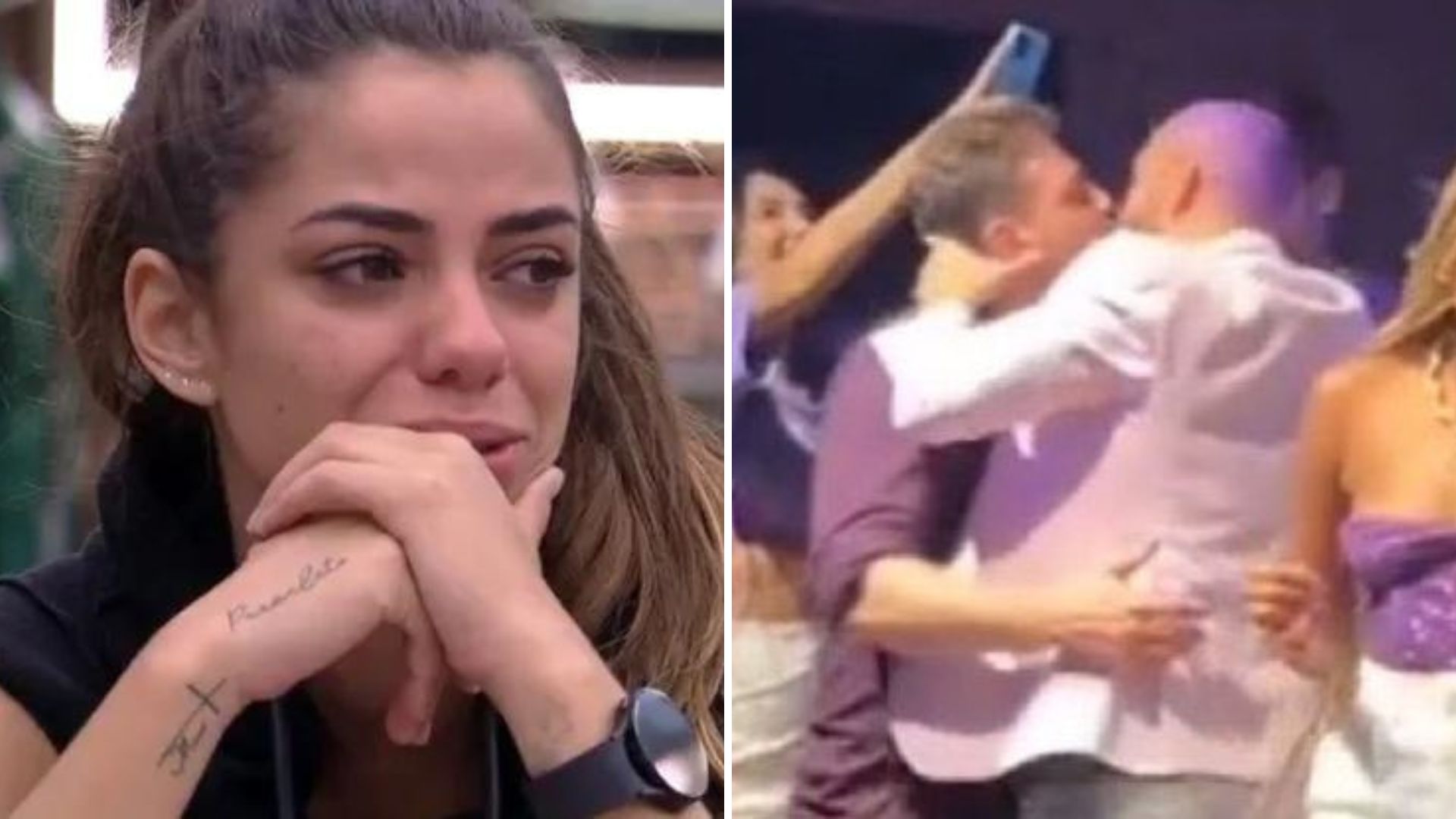 Key Alves fica perplexa com beijo entre Gustavo e Fred Bruno: ‘Surreal’