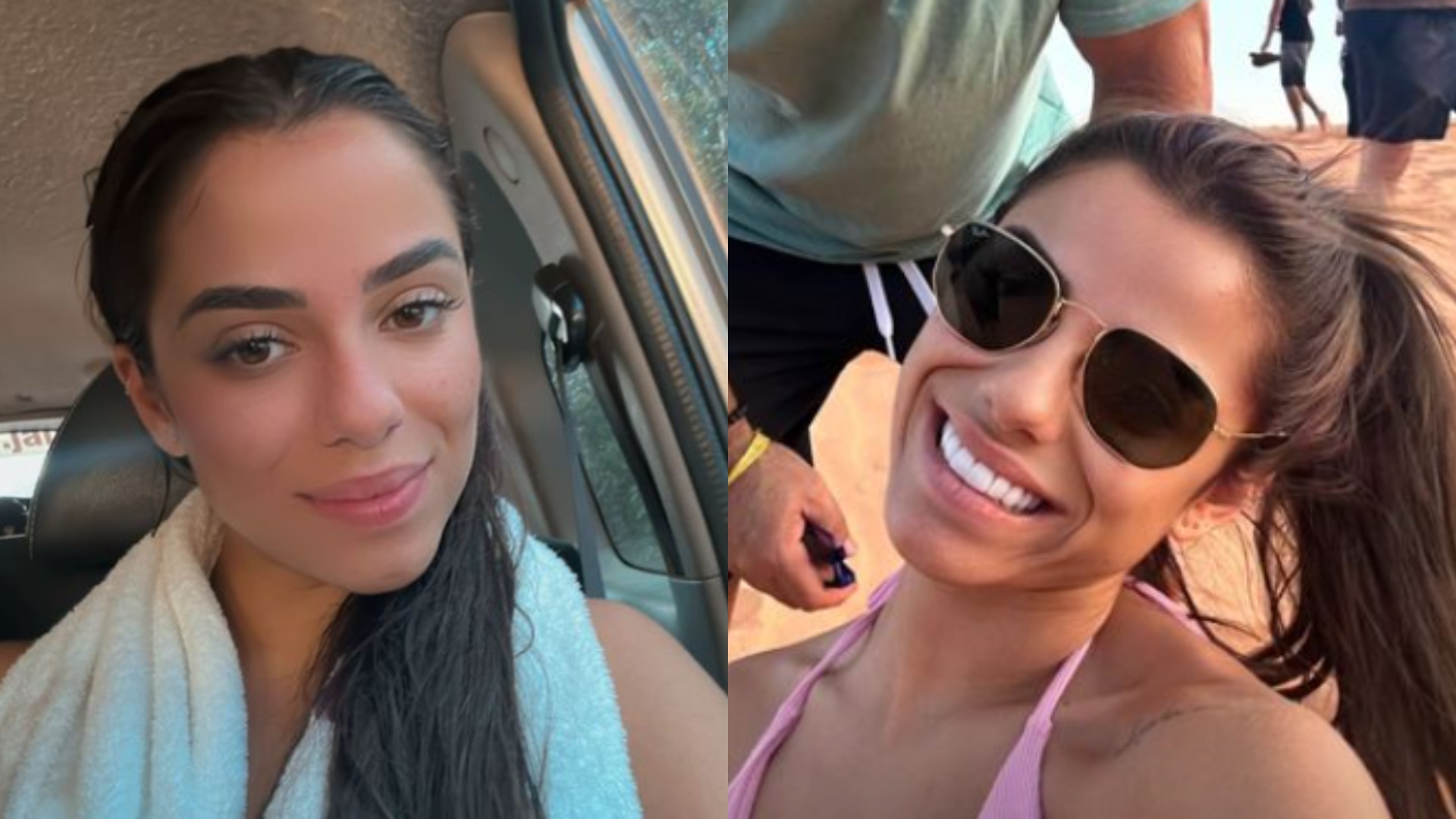 De biquíni, Key Alves destaca corpão durante viagem pelo Jalapão