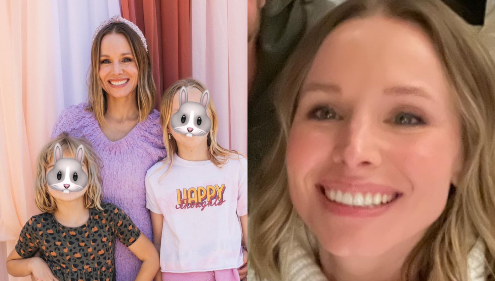 Kristen Bell revela machucado após apanhar de filha de oito anos durante jiu-jitsu