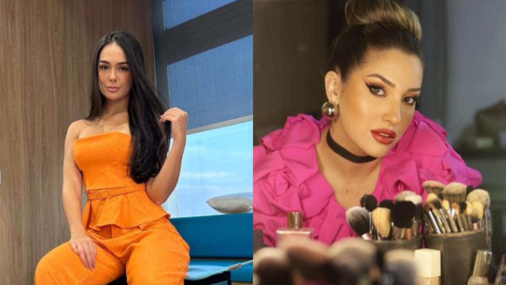 Ex-BBBs Larissa e Amanda ignoram repórter em festa: ‘Viraram as caras’