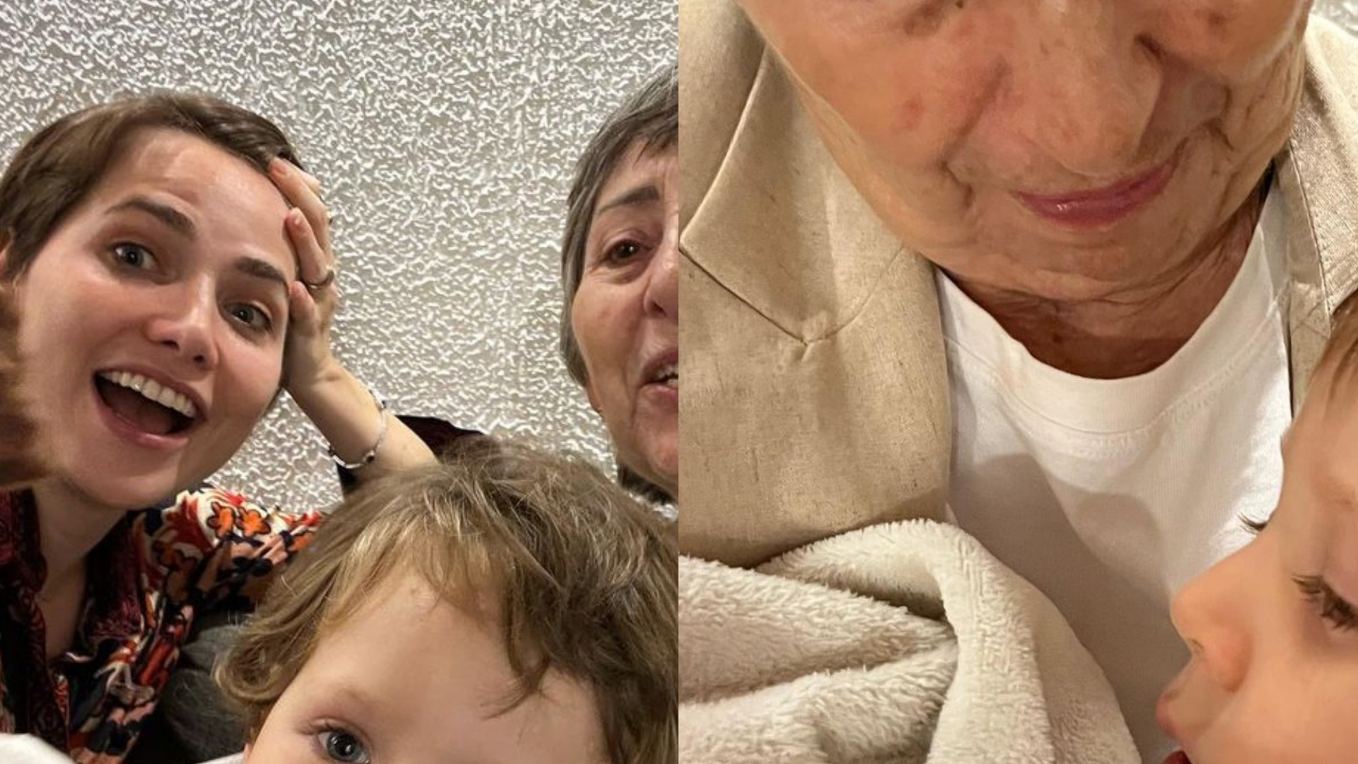 Letícia Colin leva o filho ao teatro na companhia da mãe: ”Aprendo, reinvento e emociono”