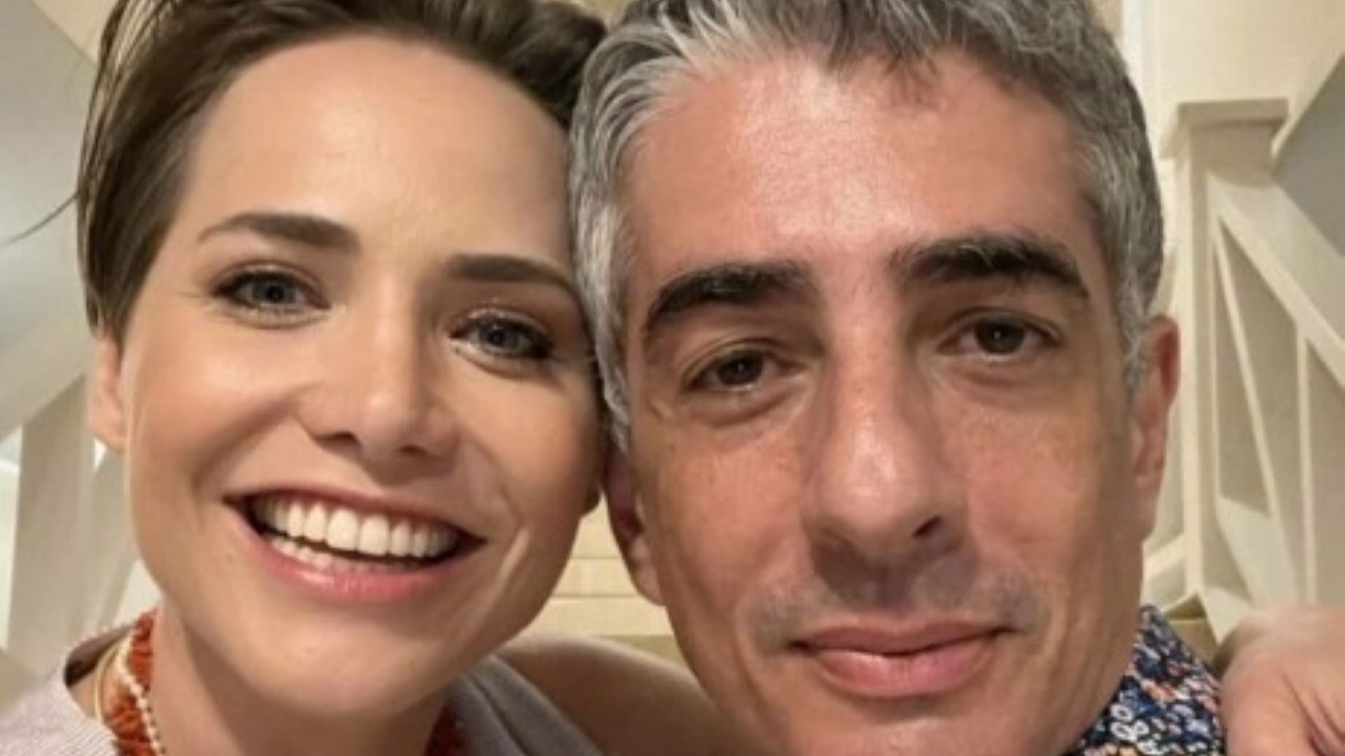 Letícia Colin e o marido Michel Melamed