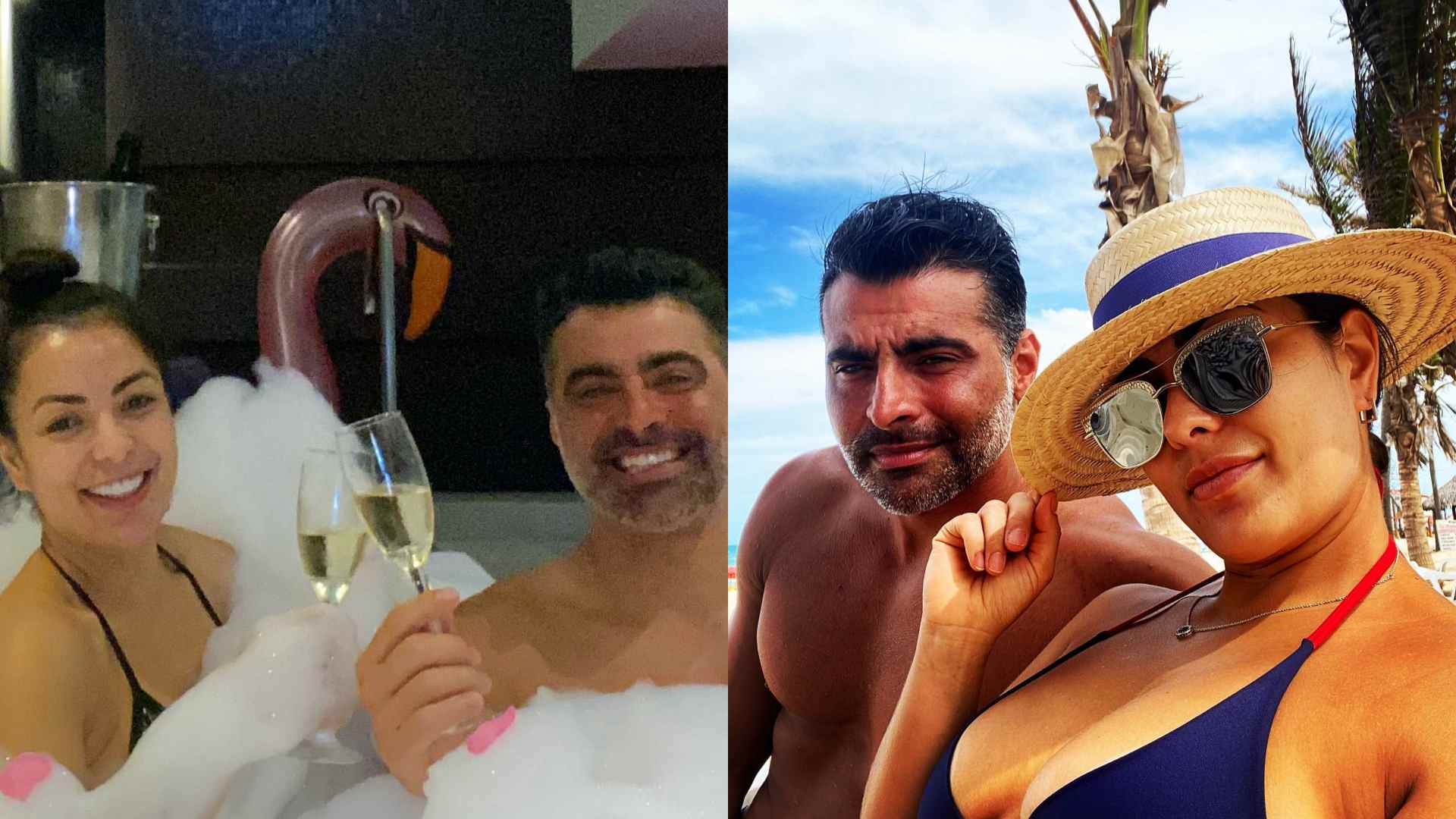 Com fotos românticas, Li Martins se declara no aniversário do marido: “Parceiro de vida”