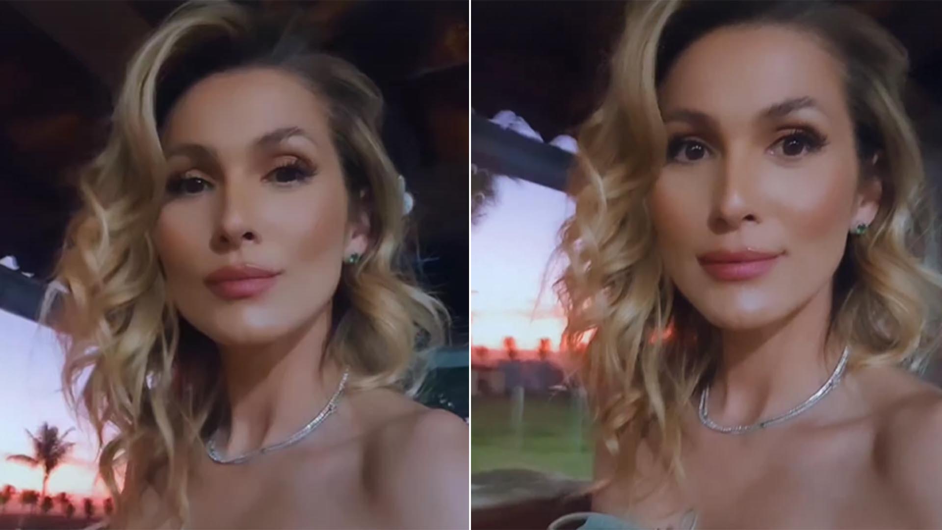 Lívia Andrade explica sua ausência no Domingão com Huck: ‘Não estou’