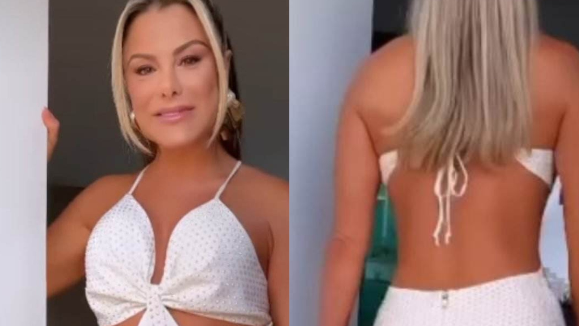 No aniversário da neta, Poliana Rocha choca com look aberto: ‘Maravilhosa’
