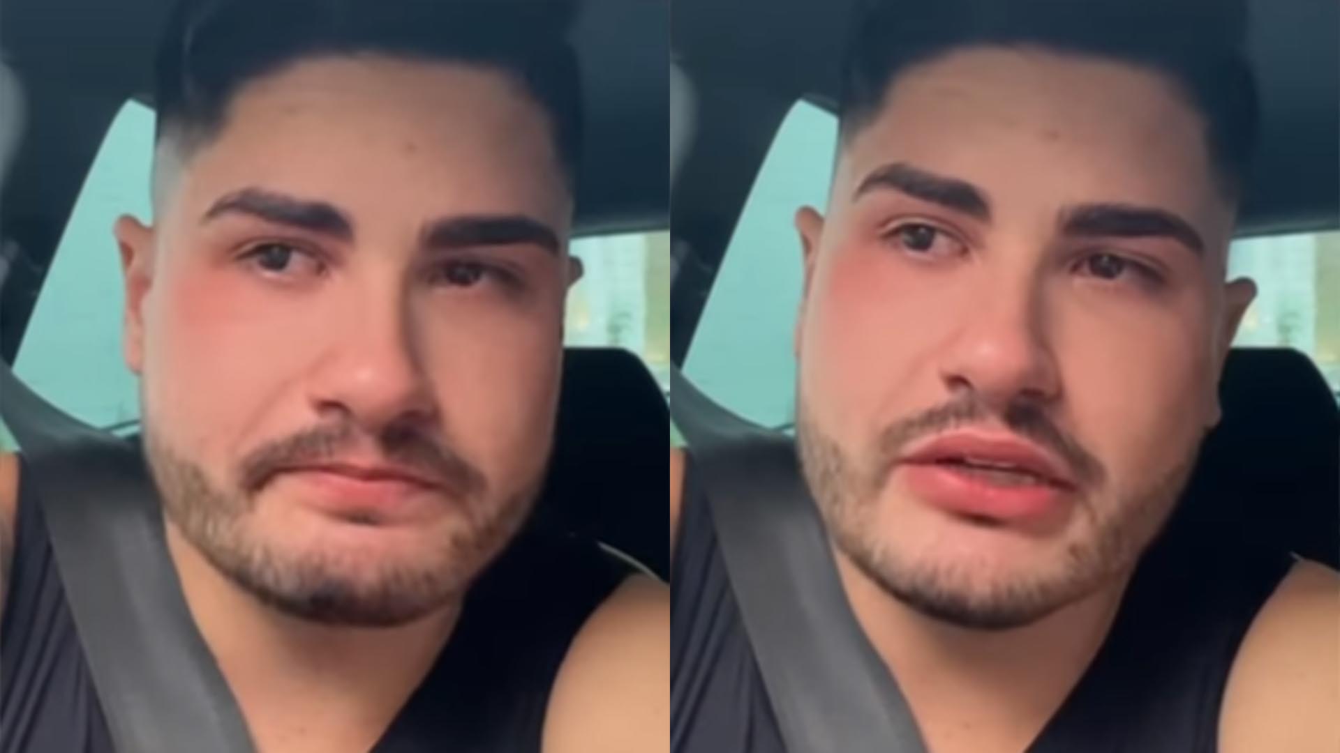 Ex-marido de Jojo Todynho cai no choro ao falar de sua saúde mental