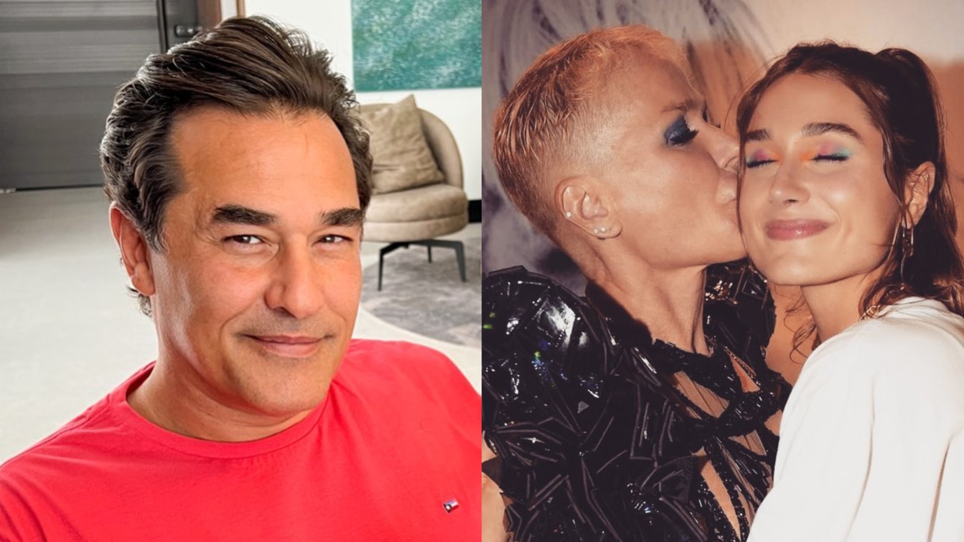 Xuxa Meneghel é homenageada pelo ex e pai de Sasha, Luciano Szafir: ”Muito obrigado”