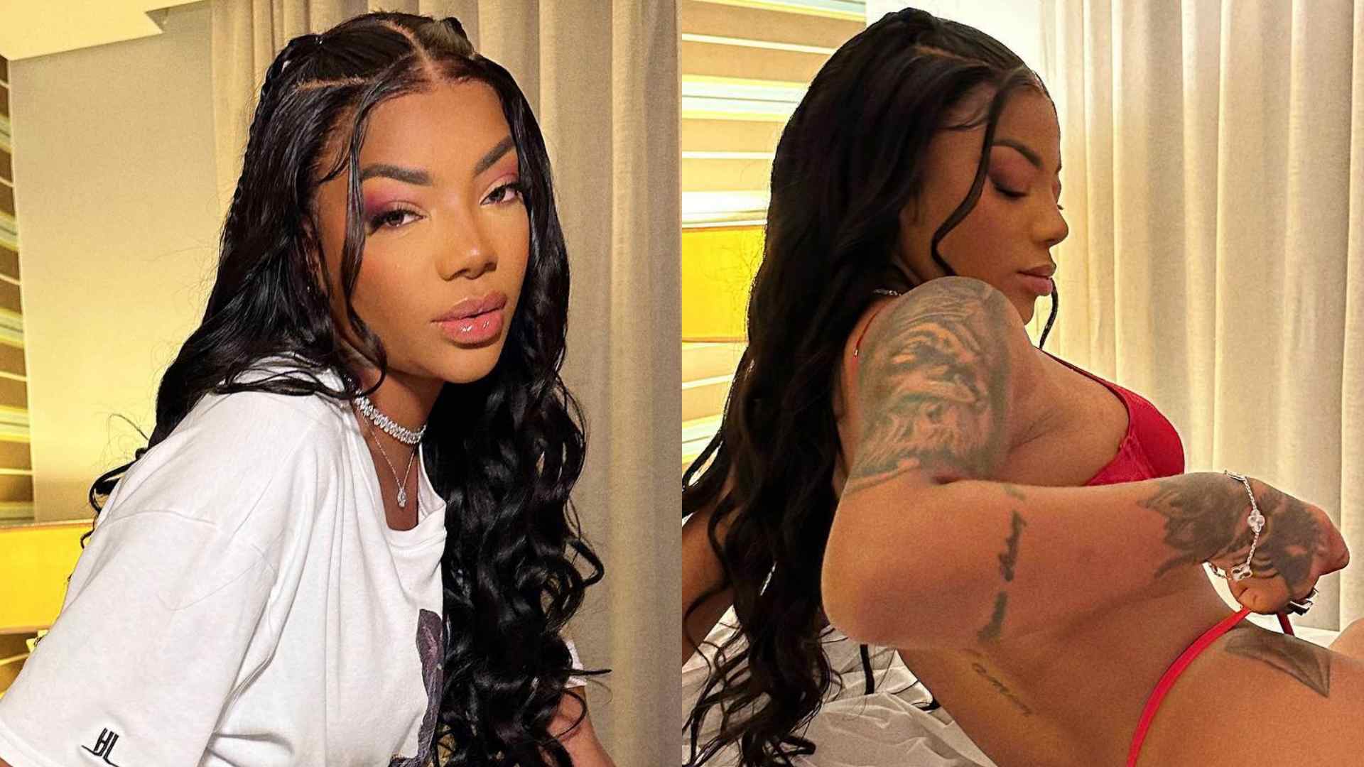 Ludmilla provoca ao exibir bumbum impecável em clique de lingerie fio-dental: “Gostosa com intensidade”