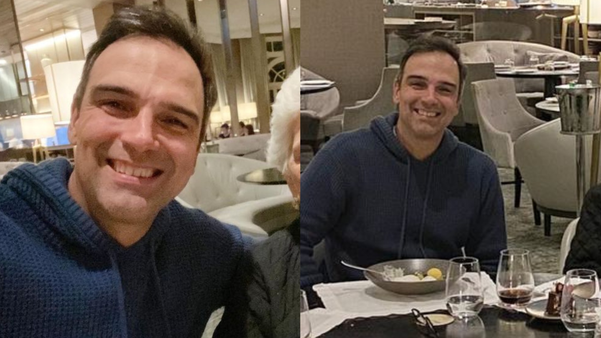 Já viu? Mãe de Tadeu Schmidt aparece em clique raro com o apresentador: ”Maravilhosa”