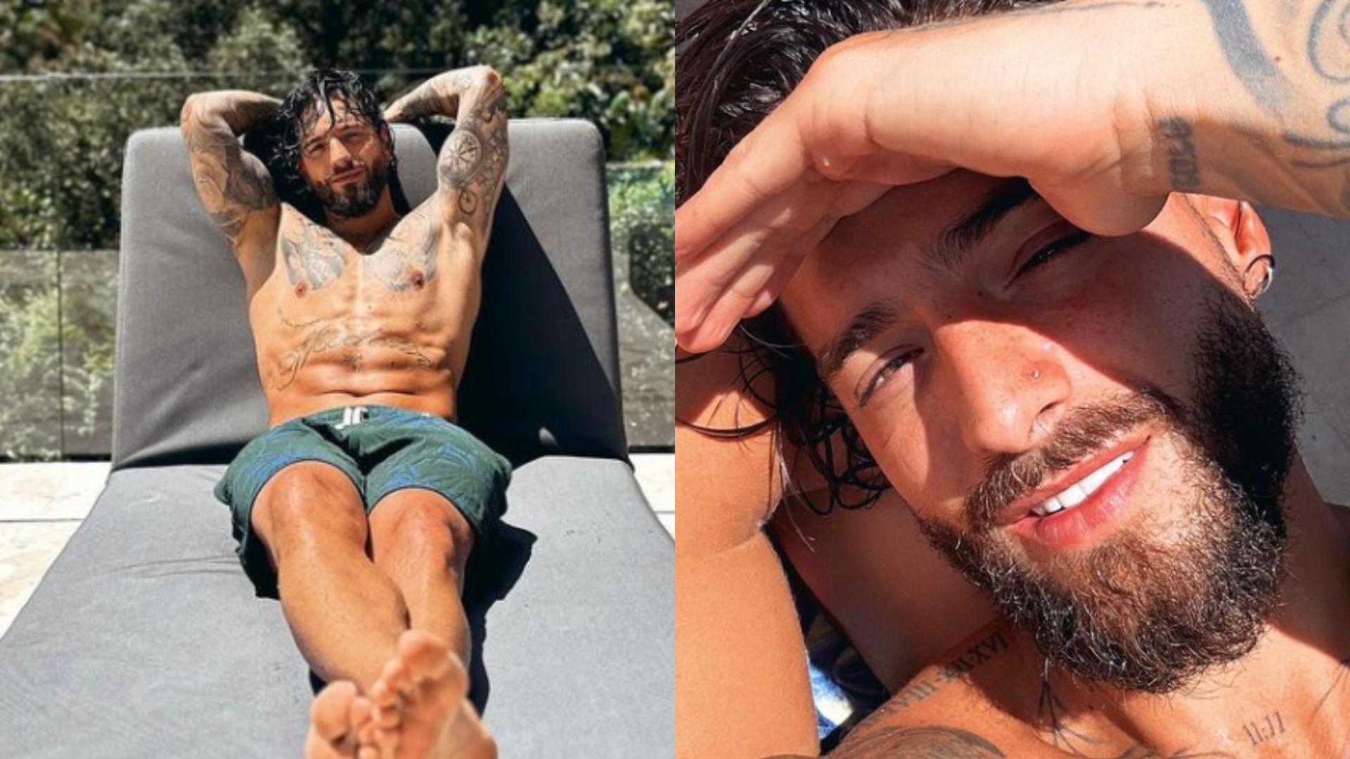 Maluma esquenta a web ao deitar em parte do corpo inusitada da namorada