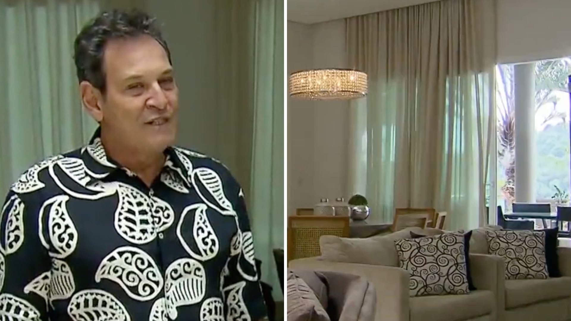 Ícone do SBT, Luis Ricardo exibe mansão luxuosa em que mora com a família