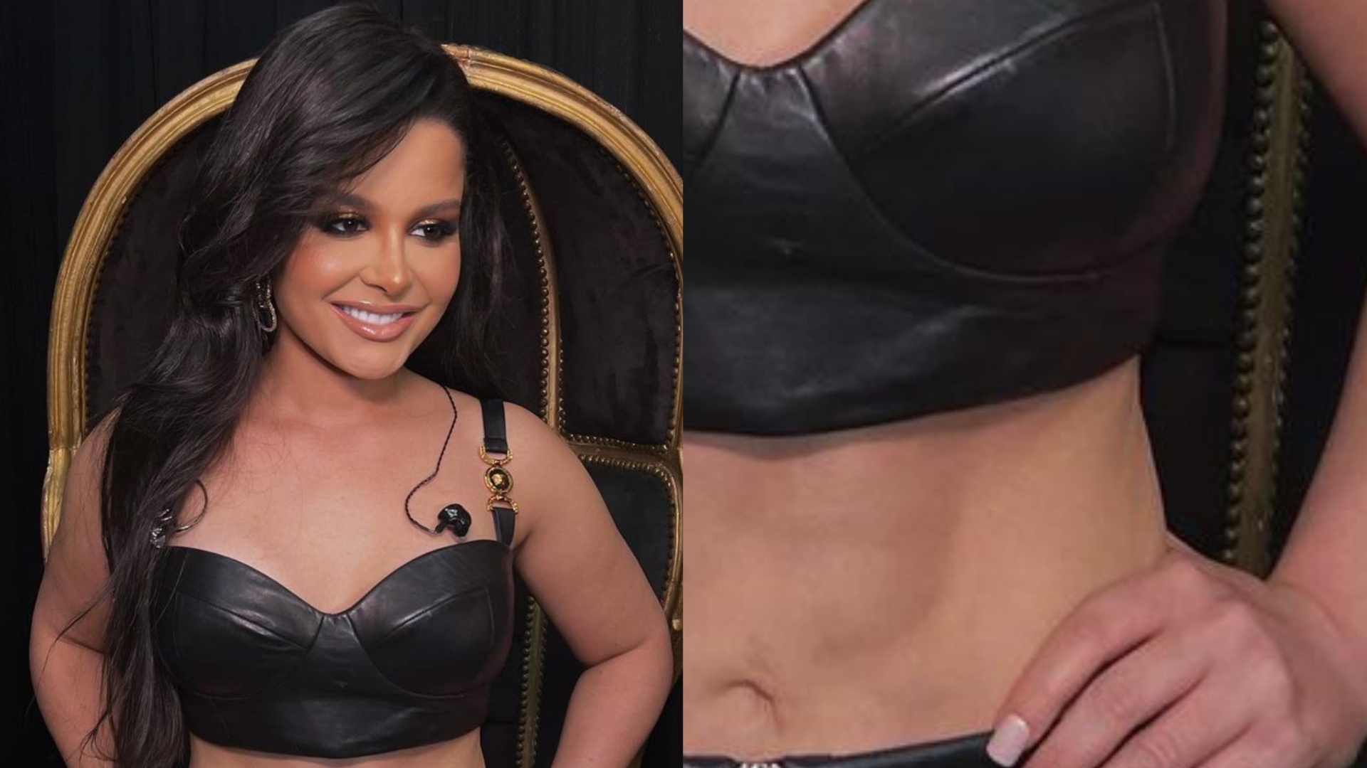 Maraisa surge com a barriga toda de fora e choca com aparência: ”Olha esse tanquinho”