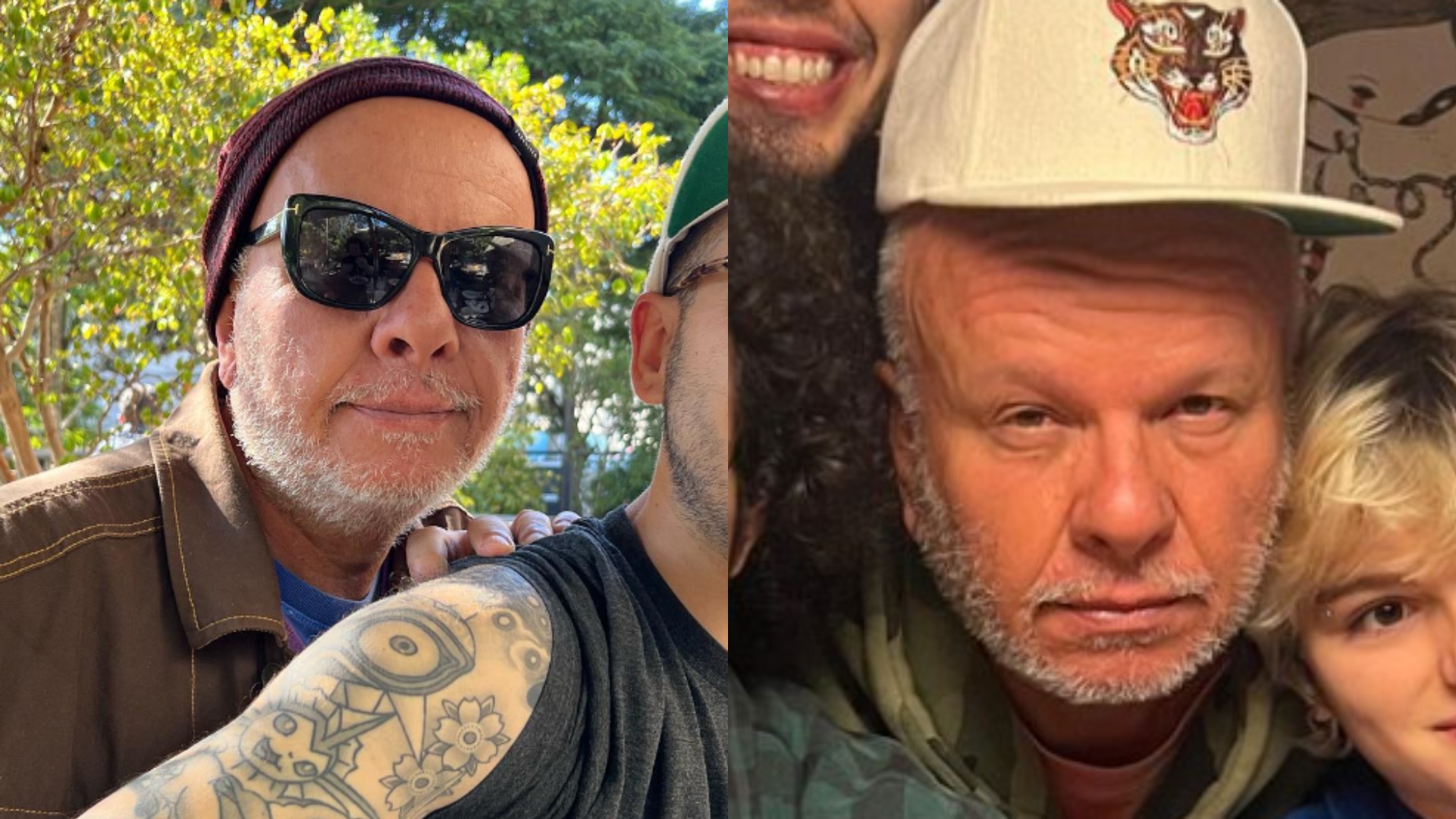 Marcelo Tas aparece com filho, Luc: ‘Orgulho do filhote’