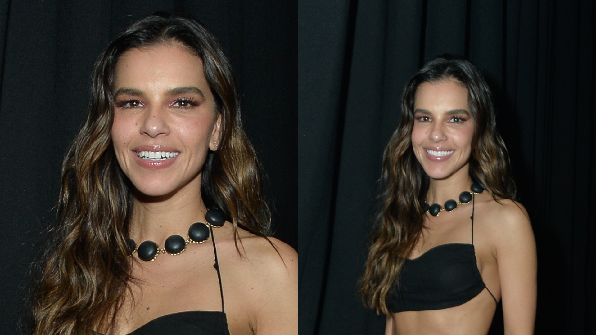 Mariana Rios escolhe look com recortes estratégicos para show em São Paulo