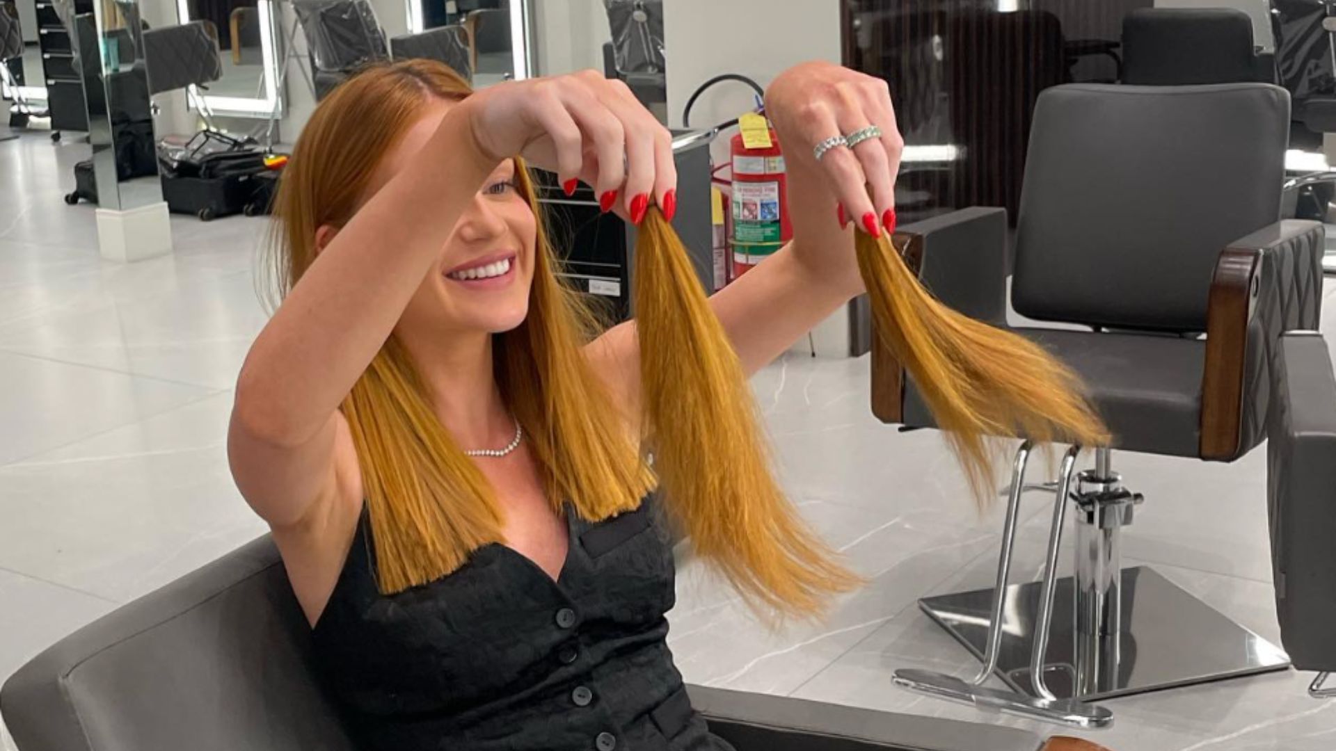 Pegou mal? Marina Ruy Barbosa rebate críticas após mudar o visual: “Nunca falei”