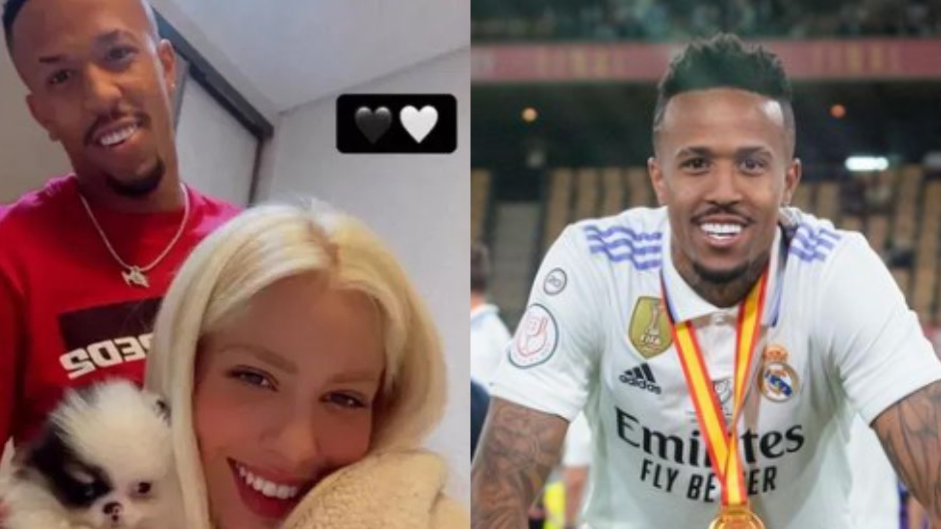 Suposto affair de Éder Militão surge com cachorro idêntico ao que jogador deu para Karoline Lima