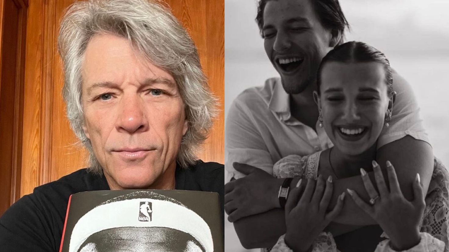 Bon Jovi fala pela primeira vez sobre noivado do filho com Millie Bobby Brown