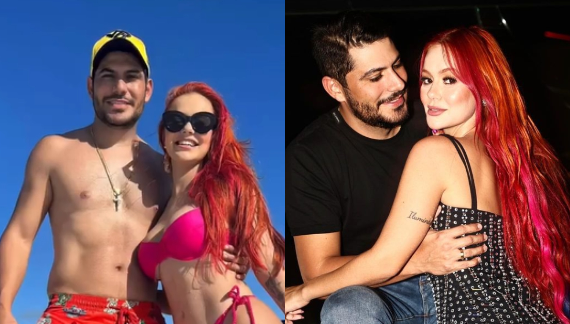 Yugnir perde aliança caríssima na festa de casamento com Mirela Janis