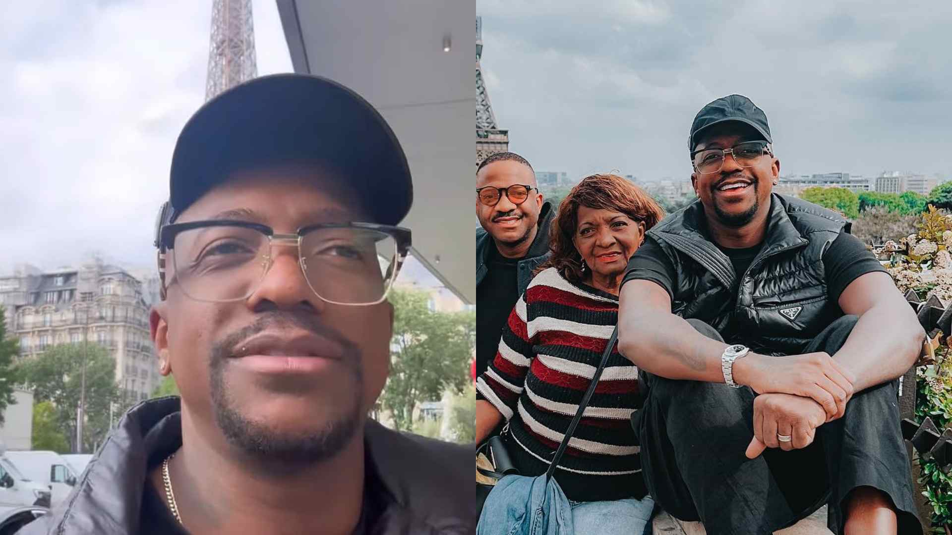Para realizar sonho da mãe, Mumuzinho viaja com a família para Paris: “Curtir com eles”