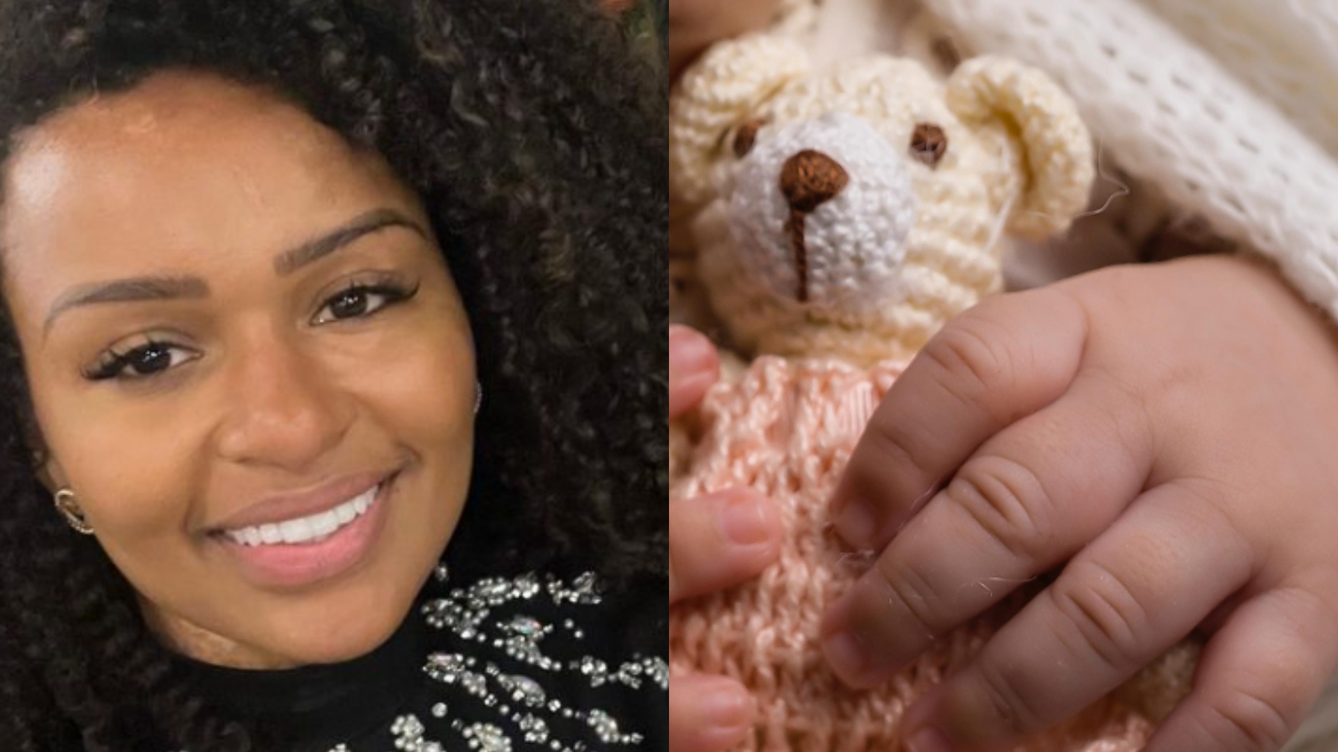 Natália Deodato se apaixona por ensaio de irmã recém-nascida