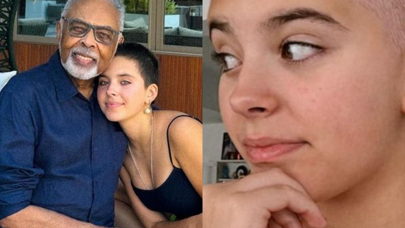 Neta de Gilberto Gil radicaliza o visual em homenagem ao avô: “Estilinho”
