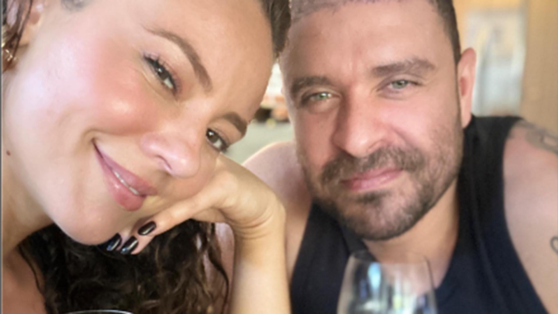 Paolla Oliveira e Diogo Nogueira protagonizam momento romântico na cozinha