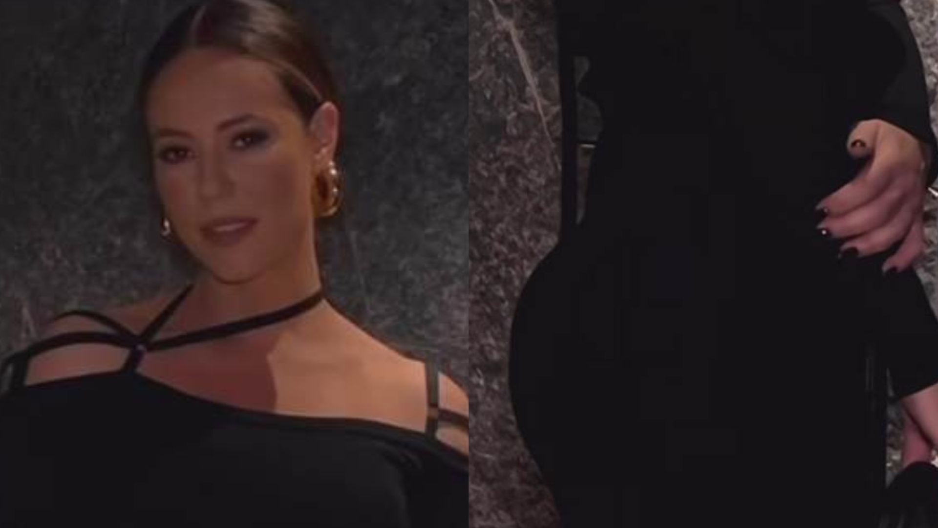 Paolla Oliveira exibe bumbum turbinado em vestido preto e choca: ”Exagero de beleza”