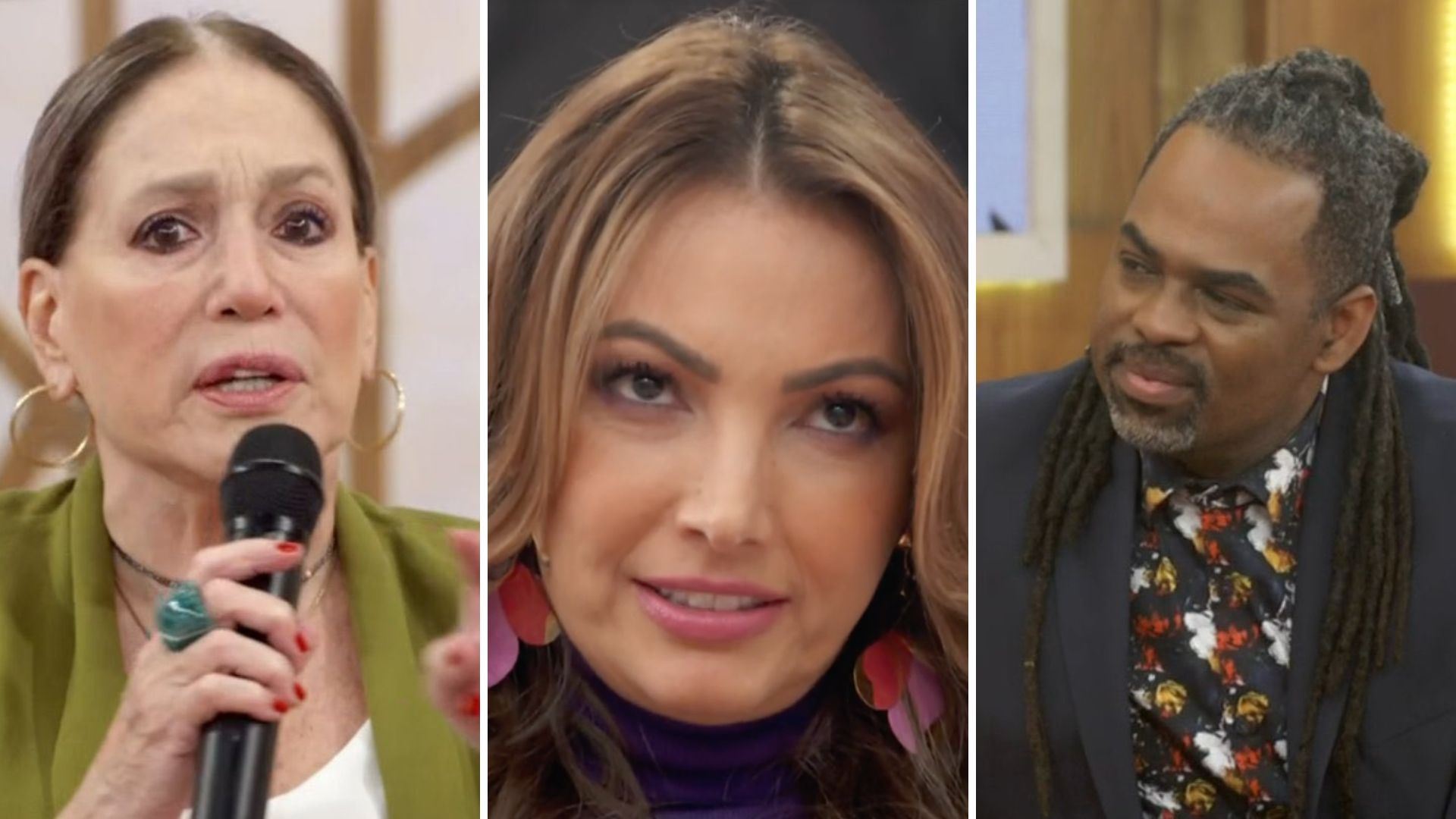 Patrícia Poeta senta no chão após Susana Vieira citar Manoel Soares: “Sou séria”