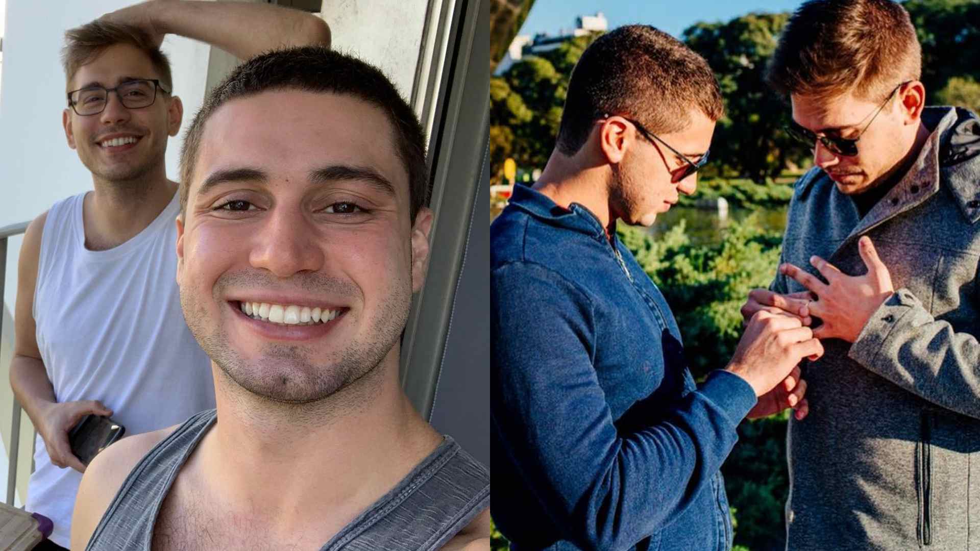 Pedro Figueiredo, repórter da Globo, se declara ao comemorar 10 anos com Erick Rianelli: “Companheirismo”