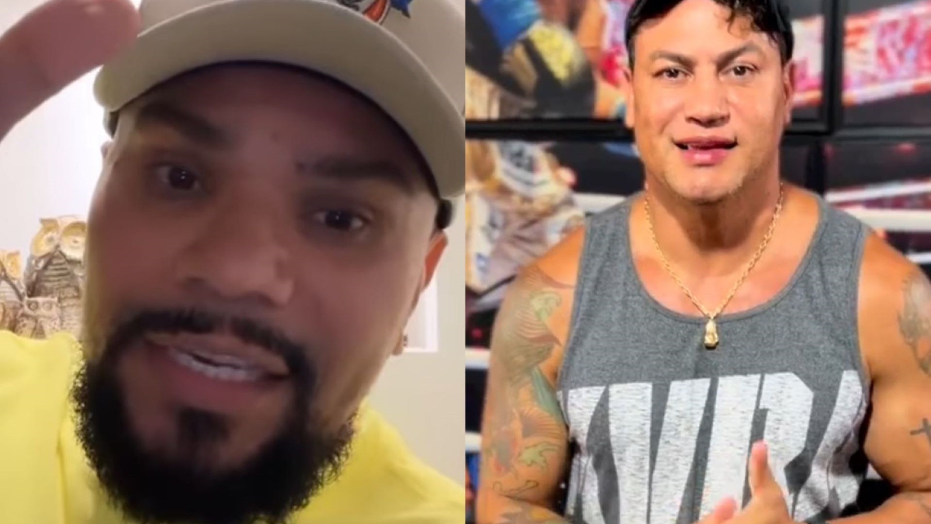 Naldo chama Popó de “covarde” e explica porque cancelou luta