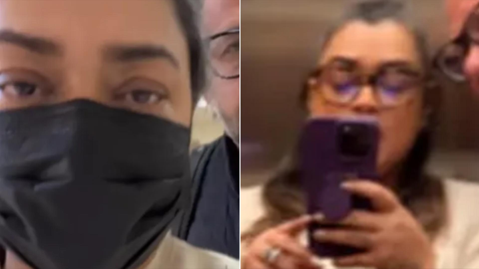 Preta Gil faz rara aparição com o ex-marido e a neta