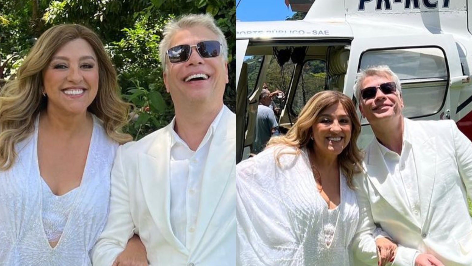 Regina Casé surge com Fabio Assunção nos bastidores de ‘Todas as Flores’: ”A safada e o gostoso”