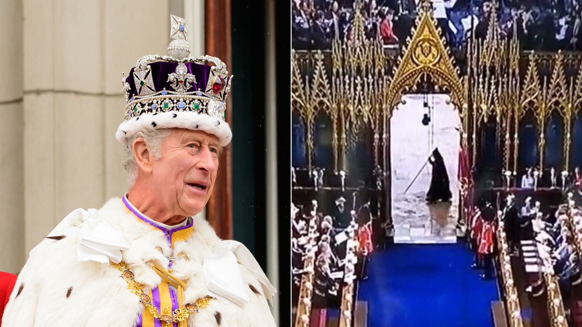 Saiba quem é a figura misteriosa que apareceu na coroação do Rei Charles III