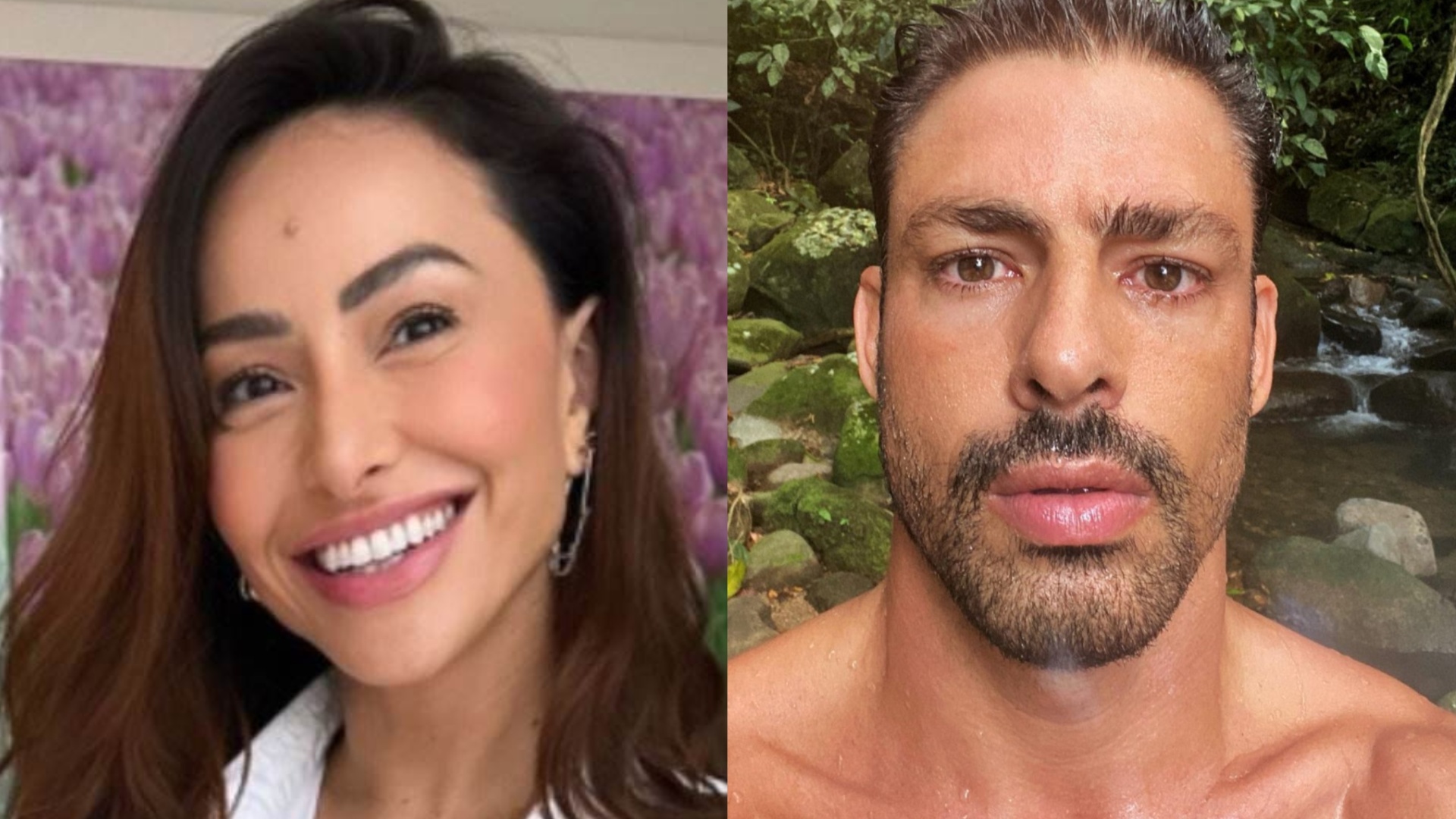 Tá rolando? Sabrina Sato faz questão de comemorar aniversário de Cauã Reymond: ”Nossa cara”