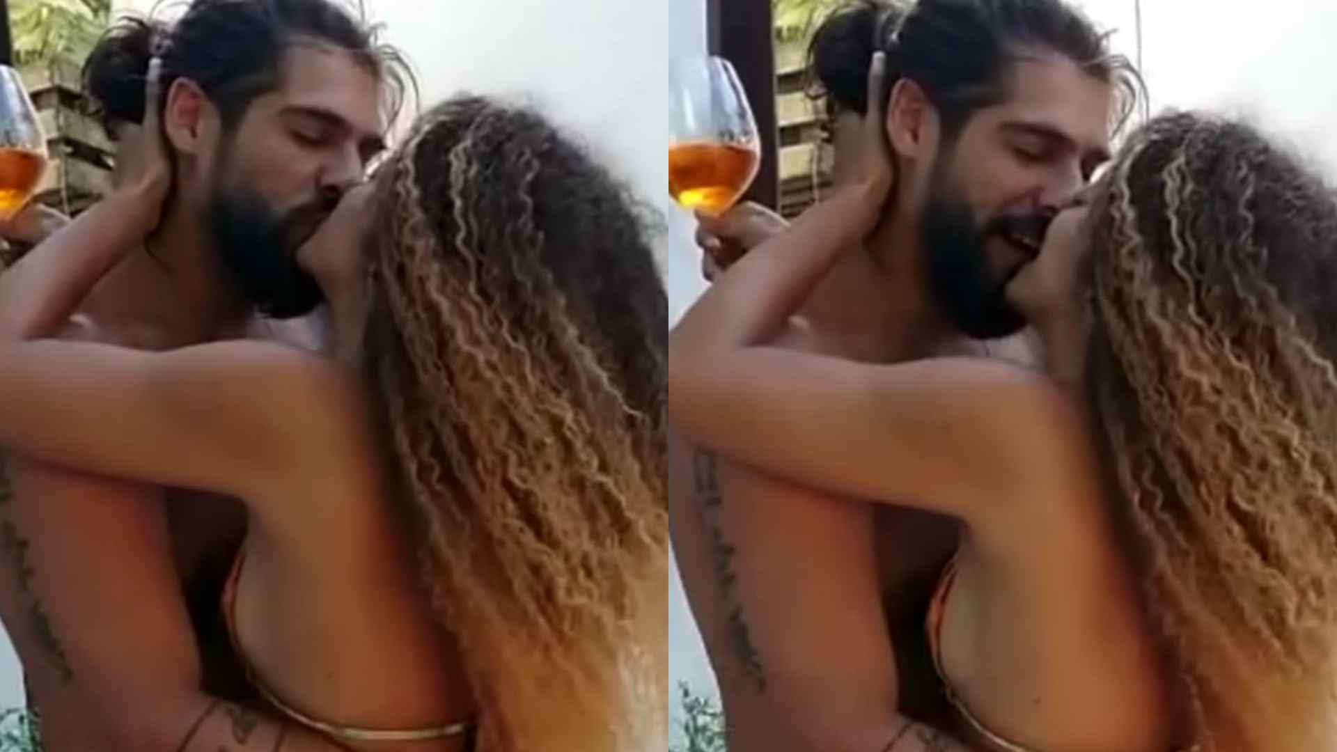 Sheron Menezzes surge aos beijos com o marido e fãs brincam: “Vidas solteiras importam”