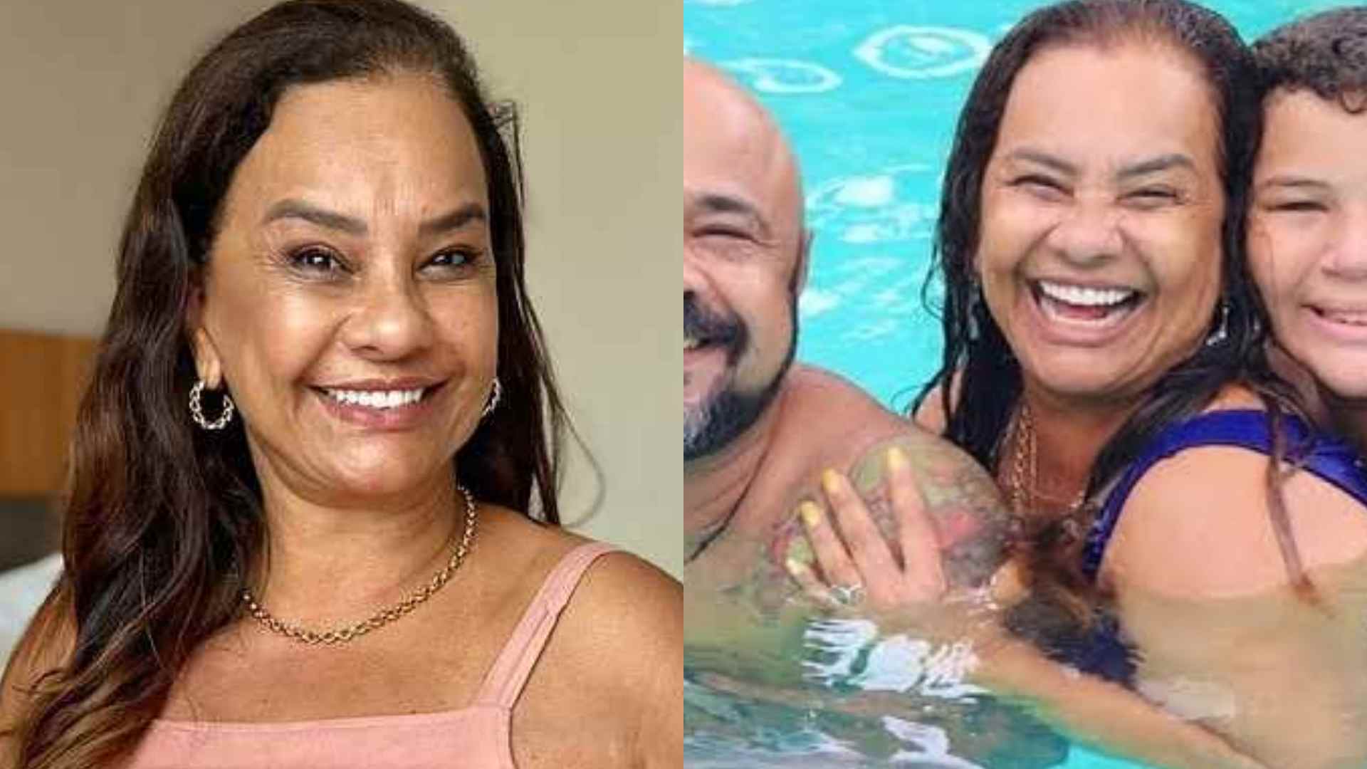 Solange Couto surge em clique raro ao lado dos filhos: “Os homens da minha vida”