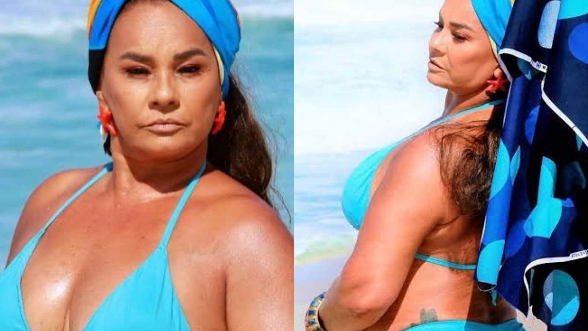 De biquíni fio-dental, Solange Couto impressiona ao exibir bumbum impecável: “Mulherão”