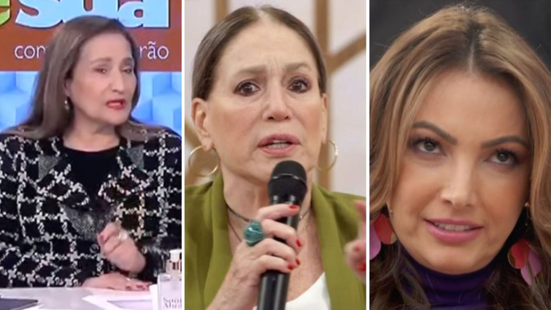 Sonia Abrão elogia alfinetada de Susana Vieira em Patrícia Poeta: “Ela arrasou”