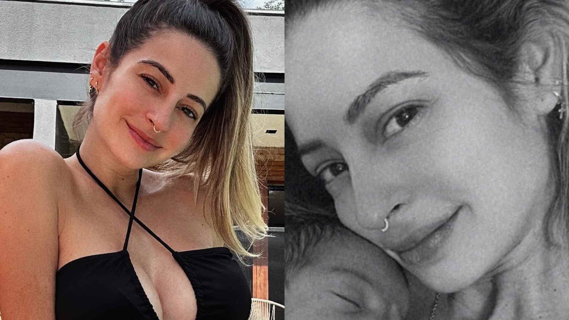 Com clique inédito, Tamy Contro comemora primeiro mês do filho: “Meu reizinho”