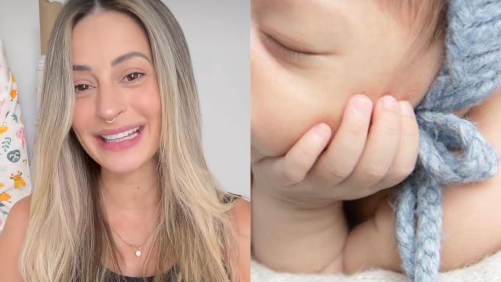 Tamy Contro encanta ao mostrar ensaio newborn do filho, Otto: “Príncipe”