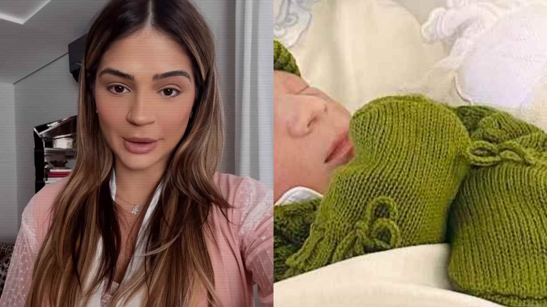 Thássia Naves mostra o rostinho do filho recém-nascido: “Que perfeição”
