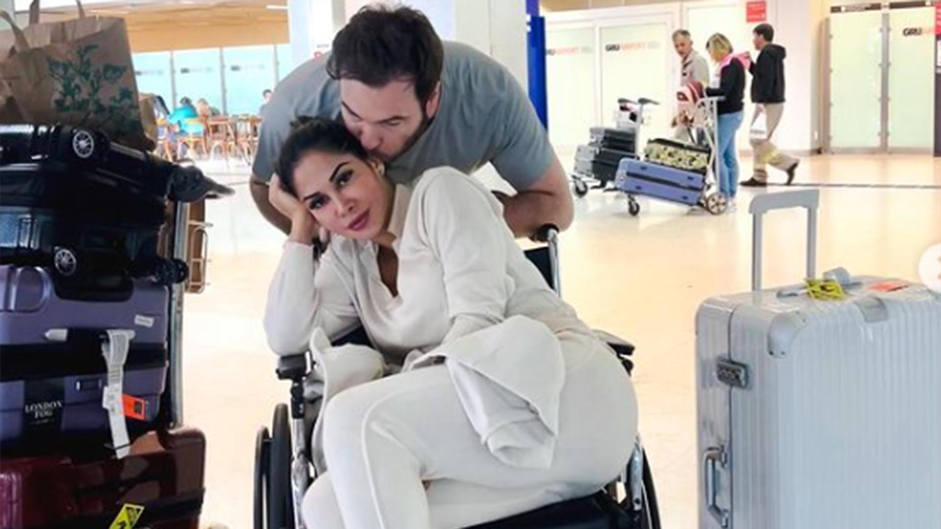 Maíra Cardi revela a verdade por trás de foto na cadeira de rodas