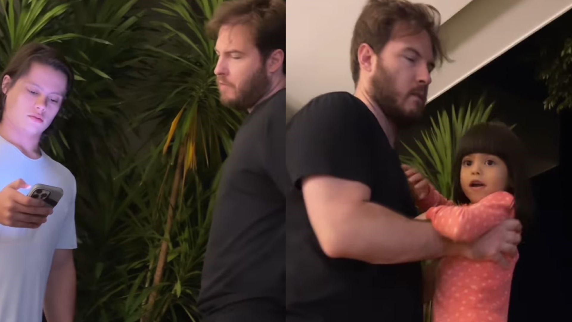 Família feliz! Maíra Cardi mostra filhos disputando atenção de Thiago Nigro